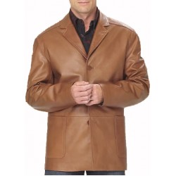 Men Leather Blazers
